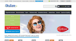 Desktop Screenshot of i-okuliare.sk